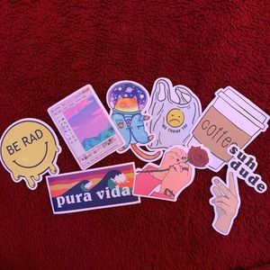 10 VSCO STICKER PACK